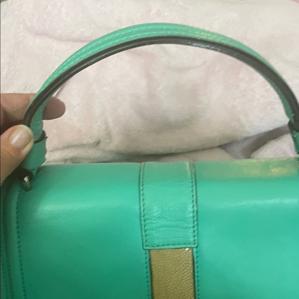 Rebecca minkoff collection Aqua Crossbody Bag with Chain Strap - Picture 6 of 10